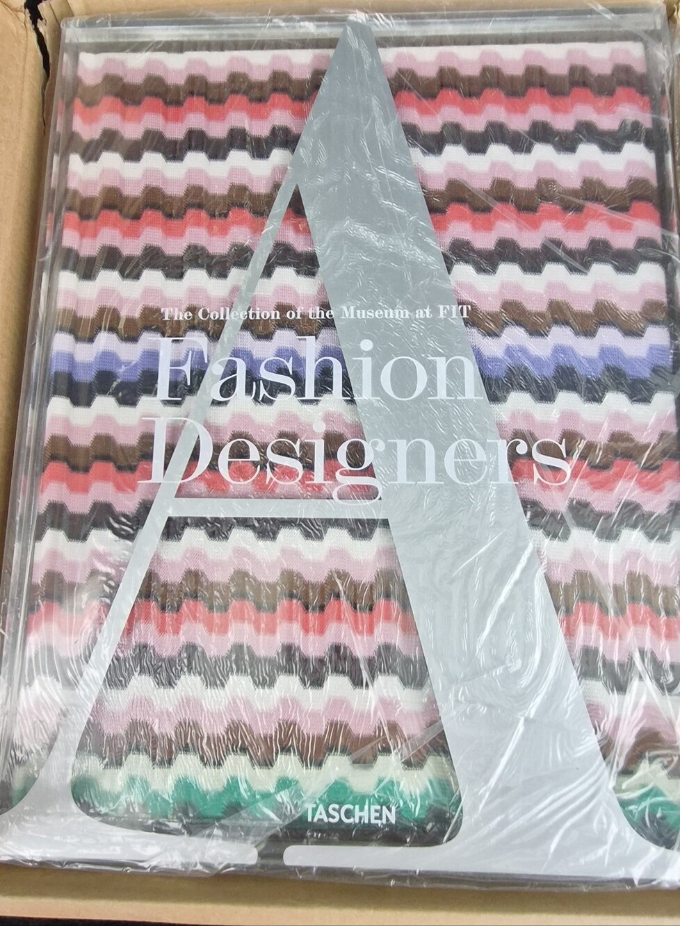 Taschen Fashion Designers Hardcover in Pink, Brown, Black, White, Green